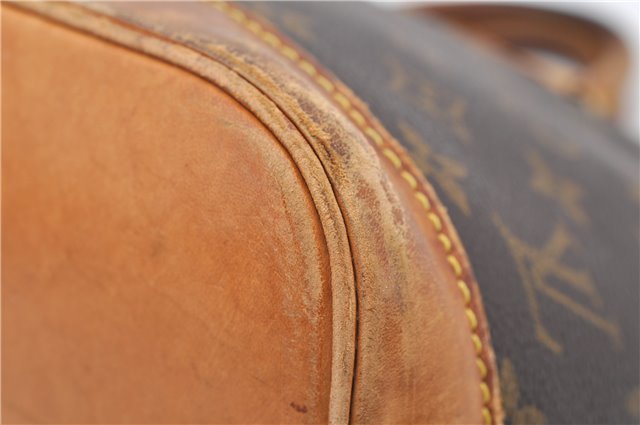 Authentic LOUIS VUITTON Monogram Alma Hand Bag M51130 LV 6937C