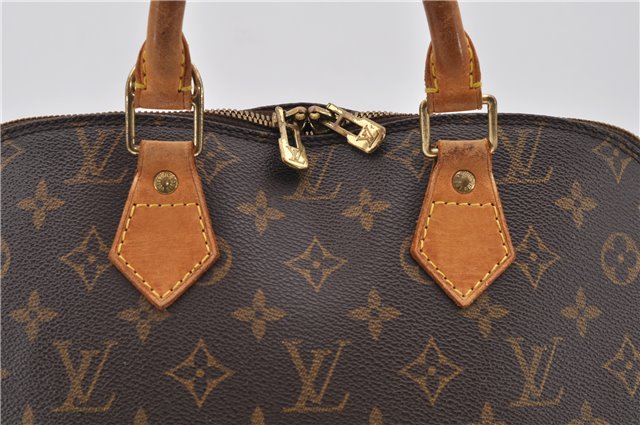 Authentic LOUIS VUITTON Monogram Alma Hand Bag M51130 LV 6937C