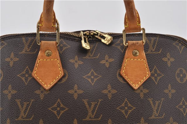Authentic LOUIS VUITTON Monogram Alma Hand Bag M51130 LV 6937C