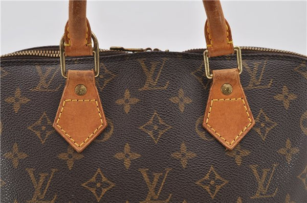 Authentic LOUIS VUITTON Monogram Alma Hand Bag M51130 LV 6937C
