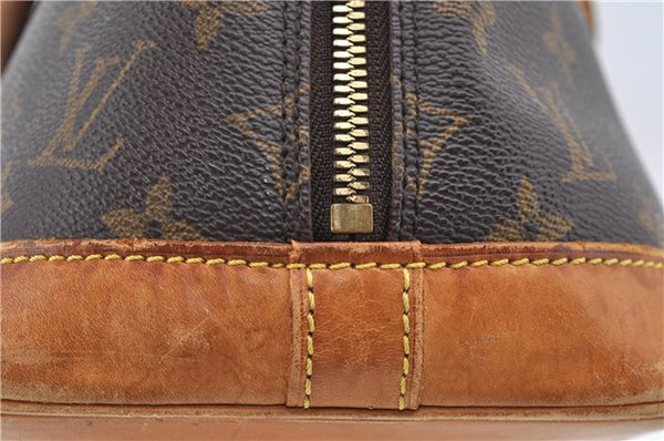 Authentic LOUIS VUITTON Monogram Alma Hand Bag M51130 LV 6937C