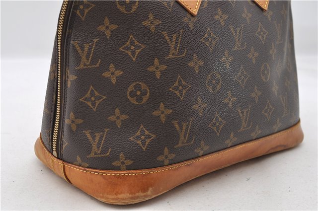 Authentic LOUIS VUITTON Monogram Alma Hand Bag M51130 LV 6937C