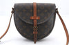 Auth LOUIS VUITTON Monogram Chantilly MM Shoulder Cross Body Bag M51233 LV 6938C