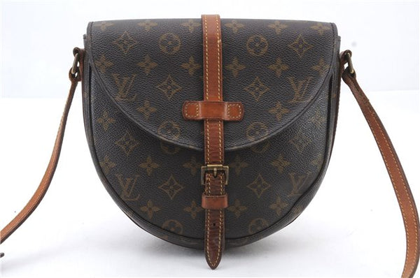 Auth LOUIS VUITTON Monogram Chantilly MM Shoulder Cross Body Bag M51233 LV 6938C