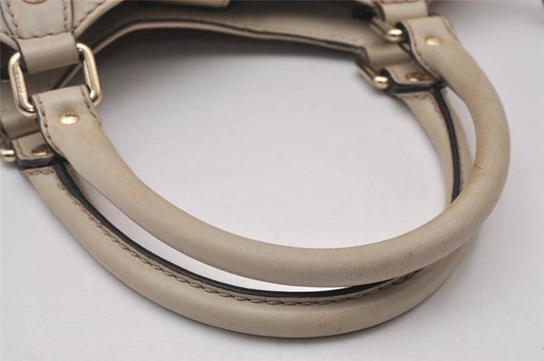 Authentic GUCCI Sukey Shoulder Tote Bag GG Canvas Leather 211944 Brown 6940I