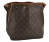 Authentic Louis Vuitton Monogram Petit Noe M42226 Shoulder Drawstring Bag 6943I