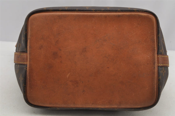 Authentic Louis Vuitton Monogram Petit Noe M42226 Shoulder Drawstring Bag 6943I