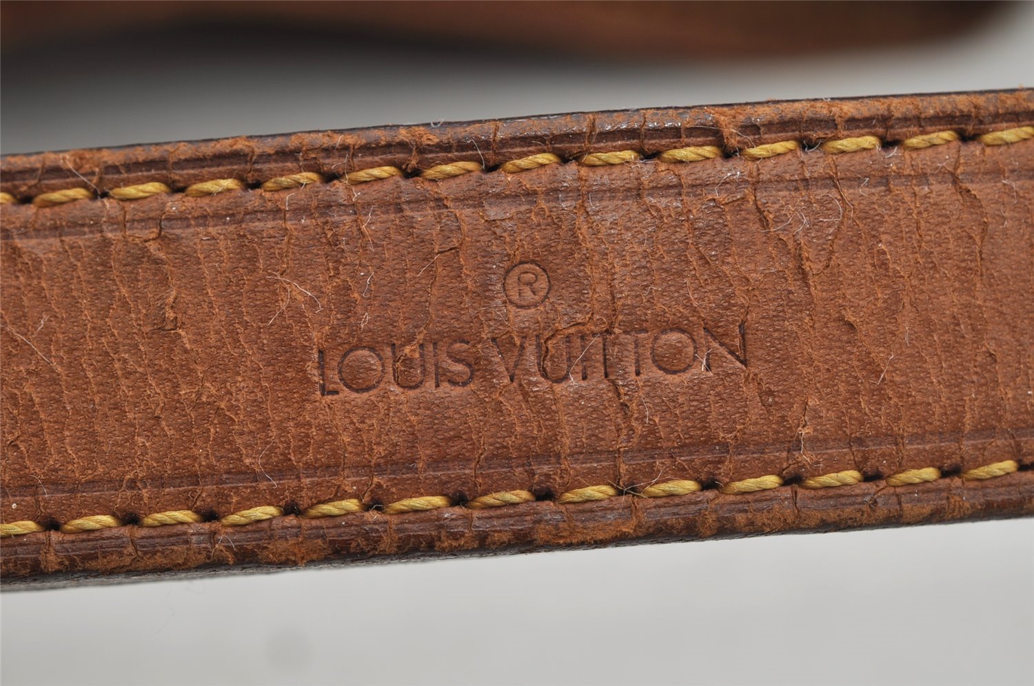 Authentic Louis Vuitton Monogram Petit Noe M42226 Shoulder Drawstring Bag 6943I