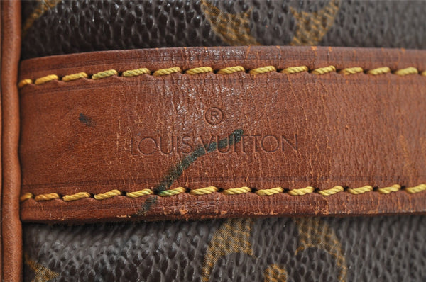 Authentic Louis Vuitton Monogram Petit Noe M42226 Shoulder Drawstring Bag 6943I