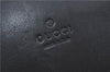 Authentic GUCCI Bamboo 2way Hand Shoulder Bag Purse Leather 0021035 Black 6945C
