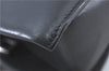 Authentic GUCCI Bamboo 2way Hand Shoulder Bag Purse Leather 0021035 Black 6945C