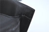 Authentic GUCCI Bamboo 2way Hand Shoulder Bag Purse Leather 0021035 Black 6945C