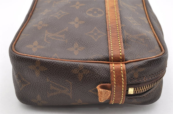 Authentic Louis Vuitton Monogram Compiegne 23 Clutch Hand Bag M51847 LV 6950I