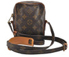 Auth Louis Vuitton Monogram Mini Poche Danube Shoulder Cross Bag M45268 LV 6951I
