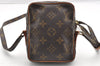 Auth Louis Vuitton Monogram Mini Poche Danube Shoulder Cross Bag M45268 LV 6951I
