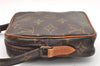 Auth Louis Vuitton Monogram Mini Poche Danube Shoulder Cross Bag M45268 LV 6951I