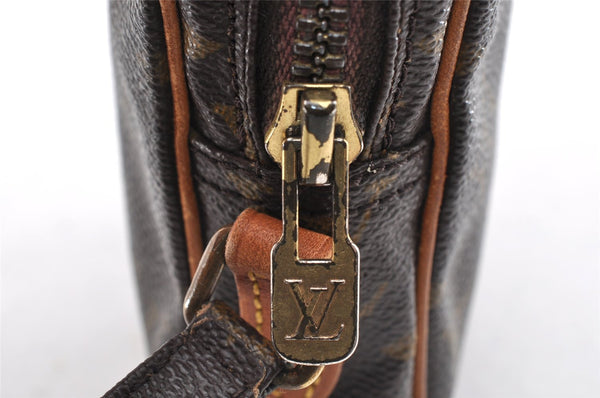 Auth Louis Vuitton Monogram Mini Poche Danube Shoulder Cross Bag M45268 LV 6951I