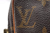 Auth Louis Vuitton Monogram Mini Poche Danube Shoulder Cross Bag M45268 LV 6951I