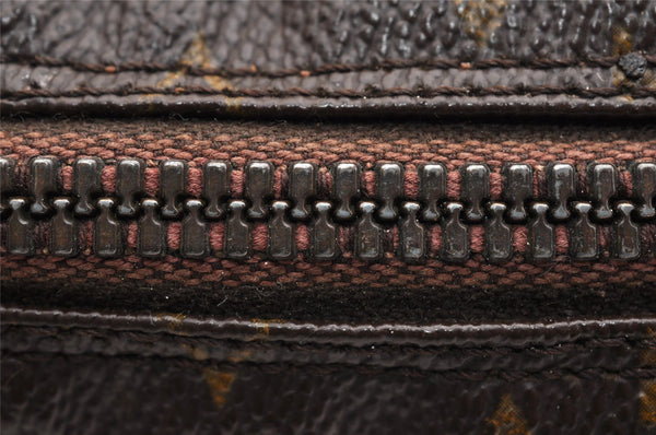 Auth Louis Vuitton Monogram Mini Poche Danube Shoulder Cross Bag M45268 LV 6951I