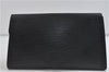Authentic LOUIS VUITTON Epi Arts Deco Clutch Bag Black M52632 LV 6952C