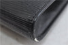 Authentic LOUIS VUITTON Epi Arts Deco Clutch Bag Black M52632 LV 6952C