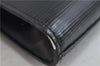 Authentic LOUIS VUITTON Epi Arts Deco Clutch Bag Black M52632 LV 6952C
