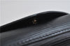 Authentic LOUIS VUITTON Epi Arts Deco Clutch Bag Black M52632 LV 6952C