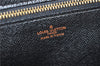 Authentic LOUIS VUITTON Epi Arts Deco Clutch Bag Black M52632 LV 6952C