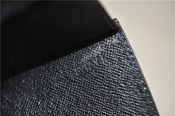 Authentic LOUIS VUITTON Epi Arts Deco Clutch Bag Black M52632 LV 6952C