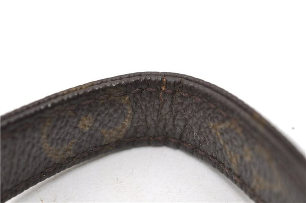 Auth Louis Vuitton Monogram Marly Dragonne PM Clutch Hand Bag M51827 LV 6958D