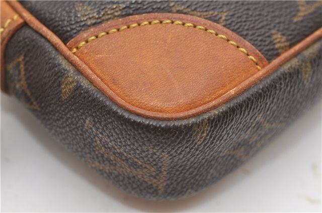 Auth Louis Vuitton Monogram Marly Dragonne PM Clutch Hand Bag M51827 LV 6958D