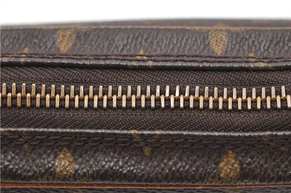 Auth Louis Vuitton Monogram Marly Dragonne PM Clutch Hand Bag M51827 LV 6958D