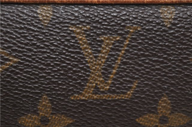 Auth Louis Vuitton Monogram Marly Dragonne PM Clutch Hand Bag M51827 LV 6958D