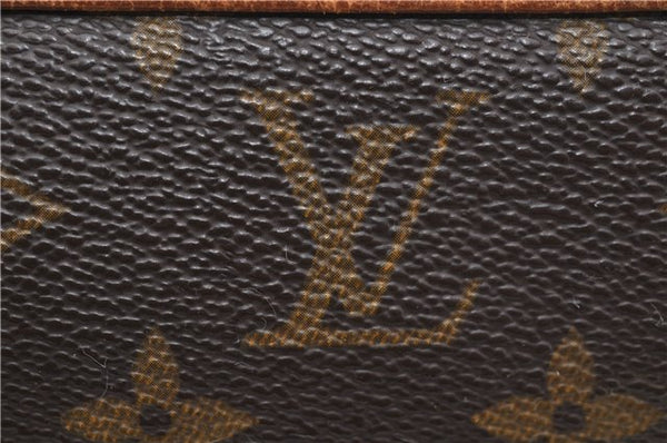 Auth Louis Vuitton Monogram Marly Dragonne PM Clutch Hand Bag M51827 LV 6958D