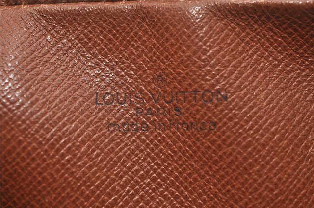 Auth Louis Vuitton Monogram Marly Dragonne PM Clutch Hand Bag M51827 LV 6958D