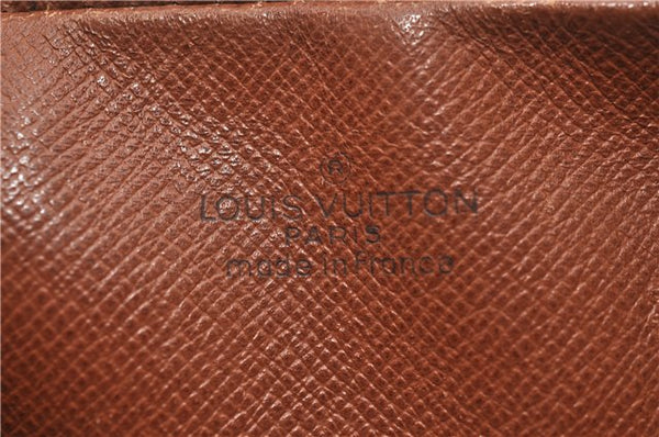 Auth Louis Vuitton Monogram Marly Dragonne PM Clutch Hand Bag M51827 LV 6958D