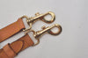 Authentic Louis Vuitton Leather Shoulder Strap Beige 36.2-43.3" LV 6961I