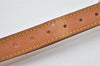 Authentic Louis Vuitton Leather Shoulder Strap Beige 36.2-43.3" LV 6961I