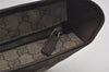 Authentic GUCCI Vintage Shoulder Tote Bag GG PVC Leather 181084 Brown 6962I