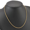 Authentic Christian Dior Gold Tone Chain Pendant Necklace CD 6963F