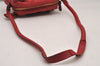 Authentic Chloe Paraty Small 2Way Shoulder Hand Bag Purse Leather Red 6963I