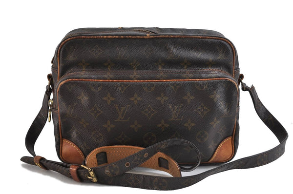 Authentic LOUIS VUITTON Monogram Nile Shoulder Cross Body Bag M45244 LV 6967C