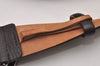 Auth GUCCI Interlocking G Belt GG PVC Leather 85cm 33.5" 142930 Brown Box 6967I