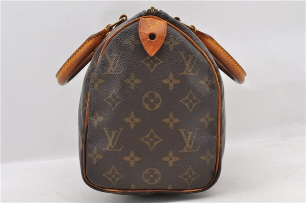 Authentic LOUIS VUITTON Monogram Speedy 25 Hand Bag M41528 LV 6968C