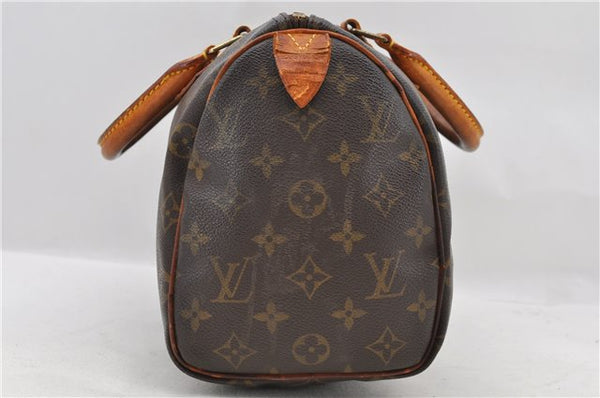 Authentic LOUIS VUITTON Monogram Speedy 25 Hand Bag M41528 LV 6968C
