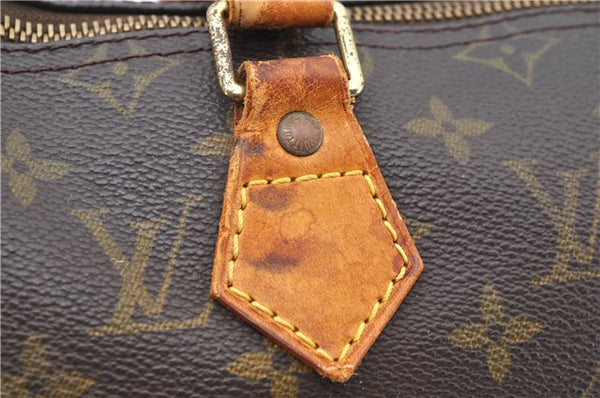 Authentic LOUIS VUITTON Monogram Speedy 25 Hand Bag M41528 LV 6968C