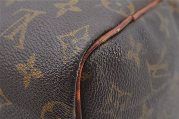 Authentic LOUIS VUITTON Monogram Speedy 25 Hand Bag M41528 LV 6968C