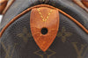 Authentic LOUIS VUITTON Monogram Speedy 25 Hand Bag M41528 LV 6968C