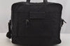 Authentic PRADA Nylon Tessuto Leather 2Way Shoulder Business Bag Black 6968I