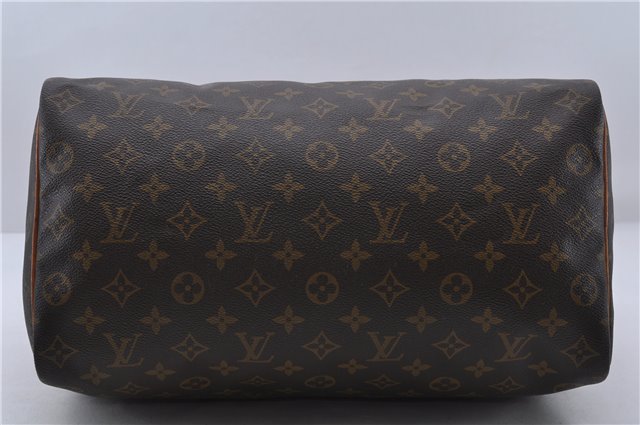 Authentic LOUIS VUITTON Monogram Speedy 35 Hand Bag Purse M41524 LV 6969C